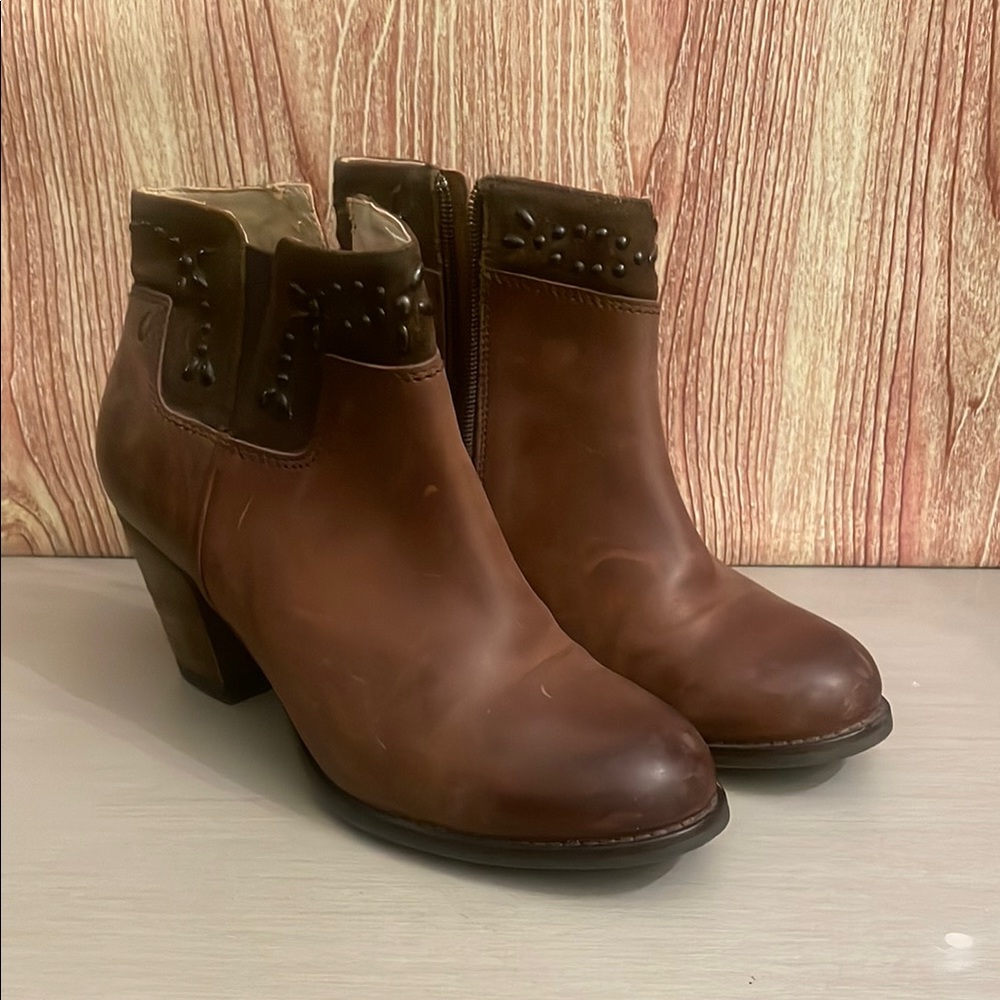 Olukai Ho'Ohilu Women’s Ankle Leather Boots